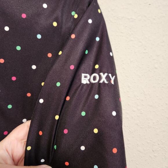 Roxy Girls Black Winter Snow Boarding Coat Size 12 - Picture 5 of 11